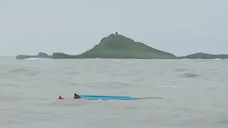 Shocking Boat Accident: Fishermen's Boat Sinks in Arabian Sea Waves