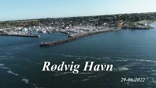 Havnepromenaden i R&oslash;dvig. Gopro 10.  LA-studio.dk