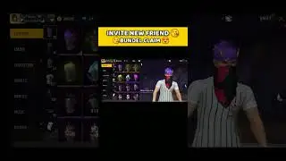 New Event bundel 😘 Claim || Invite new friend Event 🤯 #shorts #freefire #short
