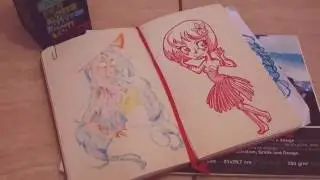Скетчбук за июль: челленджи и истории