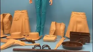 1960&rsquo;s MARX Best of The West JANE WEST Action Figure Accessories Review JOHNNY WEST