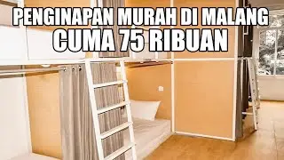 SO! BOUTIQUE HOSTEL MALANG CUMA 75 RIBUAN | HOSTEL MURAH DI MALANG DEKAT STASIUN MALANG