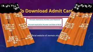 Download JEE Main Admit Card 2020 | How To download JEE Main Hall Ticket 2020