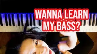 Isn't She Lovely - Piano Bass Tutorial with Sheet Music!