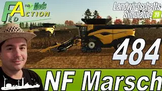 LS25 🚜 484 NF Marsch 4fach Die letzte Ernte sind Sonnenblumen #landwirtschaftssimulator25 #letsplay