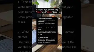 Tips for writing clean and good code  ✅ #codetips #viralshorts #shorts