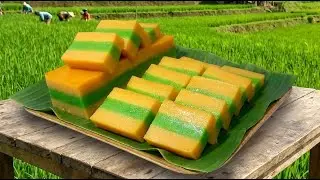Isian Snack Box Mewah! Resep Lapis Labu Kuning Modal Kecil