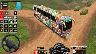 Coach Bus Simulator India🤔Off-roadDriving Bus Game | New Update  FullGameplay Video Part #26