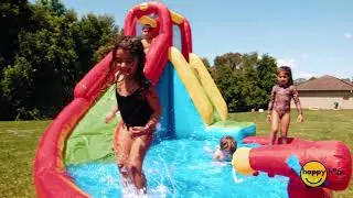 9117R Inflatable Water Slide Fun Zone | Happy Hop Australia