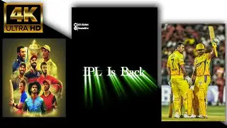 IPL is back whatsapp status 😍|| IPL Restart Status 2021 || IPL Coming Soon status