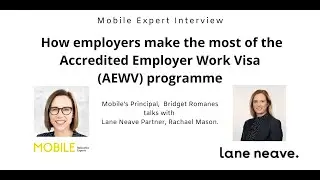 How employers make the most of the AEWV work visa programme