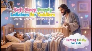 Jesus Loves Me Through the Night | Peaceful Bedtime Lullaby for Kids #lullaby
