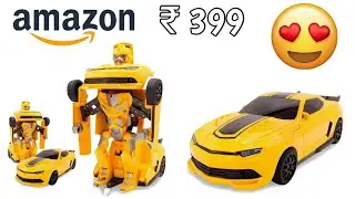 Best Transform Robot Car Toy  For Baby Under ₹ 500 Rs Available on Amazon India