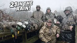 Duck Hunting in a DOWNPOUR (Best Hunt of the Season) | Alabama Duck Season 2025/26