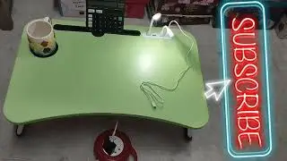 BEST STUDY TABLE WITH USB PORTS FAN LIGHT