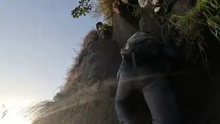 Gorakghad - Maharashtra Fort -  Trek Final Ascent Gone Wrong? 😱 India's Most Dangerous 85° Steps!