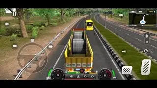 Aaj indian truck chalaya 70 ke speed pe | indian truck driving simulator game 