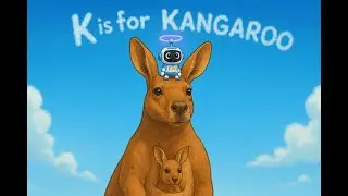 K is for Kangaroo 🦘  Learn Letter K for Kids  English Alphabet Lesson with Kangaroo