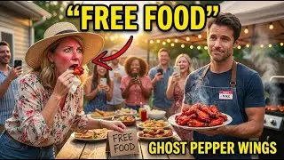 HOA Karen Tried to Snatch Free Food &mdash; Ghost Pepper Wings Settled the Score. HOA karen,