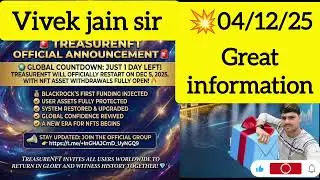 Vivek jain sir 🙏 treasure nft good information ℹ️ @TreasureFUNIndian 