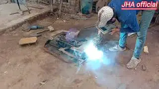 amazing technique fifth wheel turn plate | Local workshop amazing work | #JHA official#
