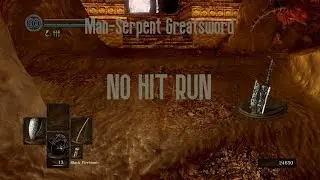 Dark Souls Remastered - Man-Serpent Greatsword Only - No Hit Run Any% - 1:29:58 By SUPERSKY