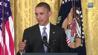 Video President Obama Holds a Press Conference