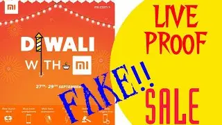 Guys!! MI DIWALI SALE IS FAKE 2017!! LIVE PROOF