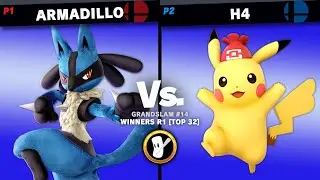 GrandSlam #14 / Armadillo (Lucario) Vs. H4 (Pikachu) (Winners R1 [Top 32])