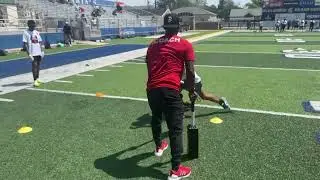 Gridiron Football Elite Camp (East Ascension): WR Drills