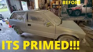 HIGH BUILD PRIMER!!!1986 CIVIC K24 BUILD!! EP#9