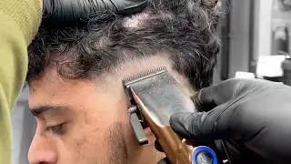How to Fade Curly Hair PROPERLY | Barber Tutorial