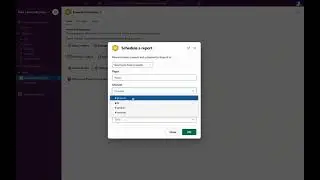 Scheduling Power BI report
