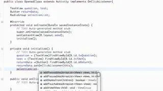 Android Application Development Tutorial - 46 - Set the Radio to the OnCheckedChangeListener Station