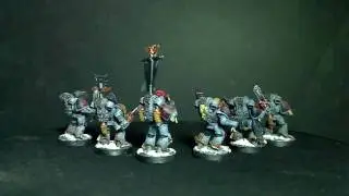 Showcase: Space Wolves and a High Elf Lord on a Griffon