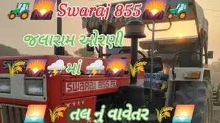તલ નું વાવેતર જલારામ ઓરણી માં #trending @jalaramagro #swaraj #farming #kisan #tractorstunt #shotrs #