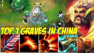TOP 1 GRAVES IN CHINA WILD RIFT - GRAVES IS SECRETLY OP!!