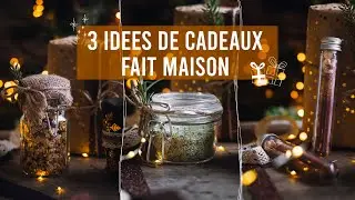 RECETTE | 3 idées de Cadeaux pour Noël gourmands & fait maison