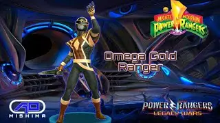 Spa'ark Omega Gold Ranger | Game Play | Mod Skin | Power Rangers Legacy Wars