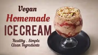 Vegan Ice Cream | Coconut, Poha & Jaggery |Simple, Healthy & Naturally Sweetened.
