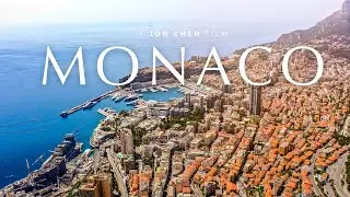 Monaco 4K Drone - Monte Carlo casino, F1 Grand Prix circuit and the luxury of the city.