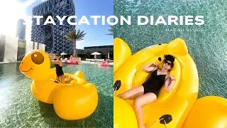 Pool Day in Grand Hyatt & Harbourview Hotel 🇲🇴| Macau Vlog
