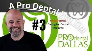 Pro Tip - #3 Important! Proper Cleaning of Dental Implants