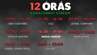 Dread Hunger | 12 ÓRÁS | 12.17.