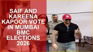 SAIF AND KAREENA KAPOOR VOTE IN MUMBAI BMC ELECTIONS 2026
