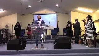 Pastor Roland Pierce at Greater Emmanuel Grace