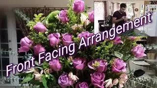 Beautiful Floral Design - Making A Front Facing Vase Arrangement