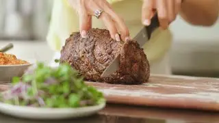Miss Polly's Kitchen BBQ Pure South Scotch Fillet with Romesco