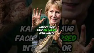 HOA Karen&rsquo;s Camping Trip Turned Into an Alligator Nightmare! #hoakaren #karen #short