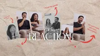 Couple & Friends React to Their Wedding Film for the First Time | Emotional Reactions